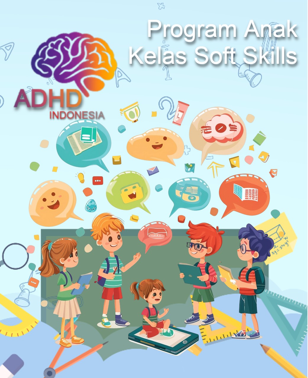Program ADHD Indonesia Kota Manado Kelas Soft Skills Anak ADHD